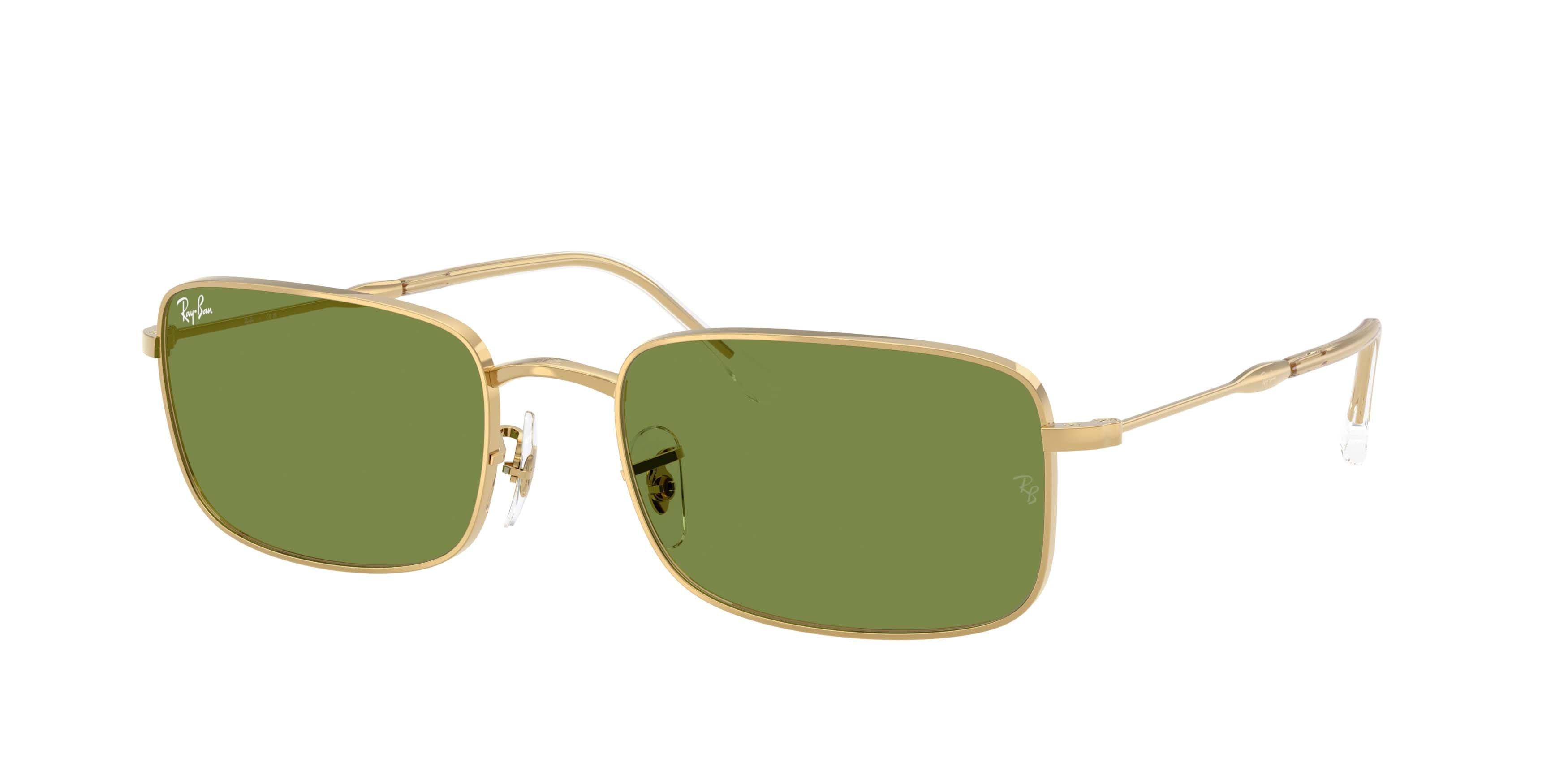Ray-Ban RB3746 Green Sunglasses – Polished Arista Gold